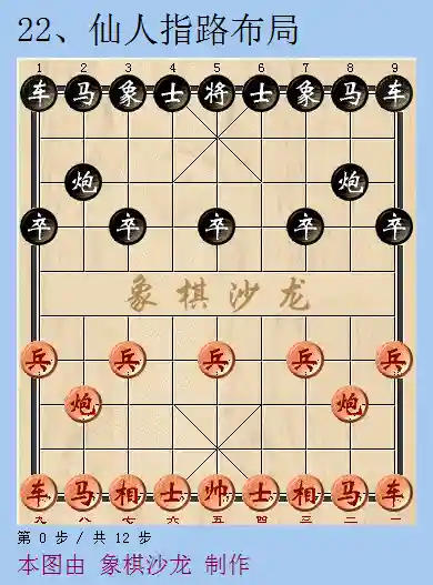 象棋进攻最强阵容搭配图片(象棋开局布阵法口诀)插图21