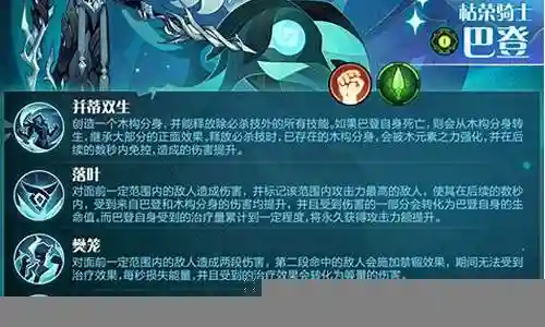 枯荣骑士阵容搭配插图