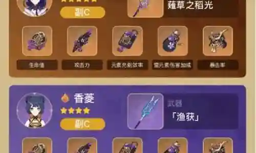 雷电将军阵容搭配胡桃插图