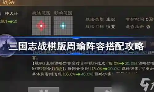 周瑜后期阵容搭配插图