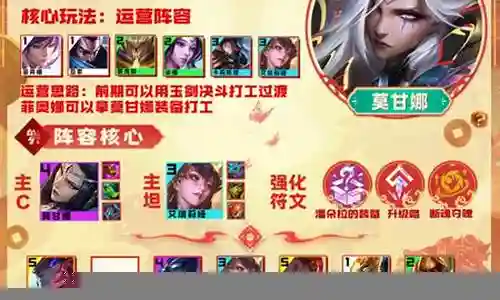 阵容搭配莫甘娜怎么搭配插图