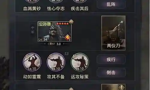 率土之滨中军前锋搭配阵容插图