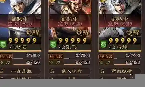 张飞赵云关羽阵容搭配pk插图
