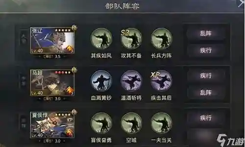 率土黑科技阵容搭配插图