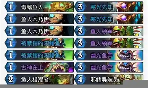 鱼人可以搭配的阵容插图
