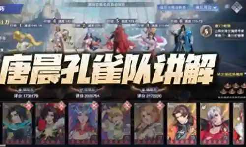 孔雀翎悬赏阵容搭配新手插图
