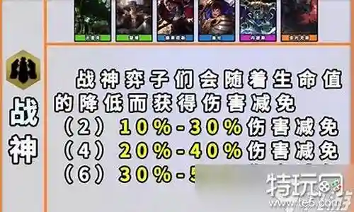战神羁绊中期搭配什么阵容插图