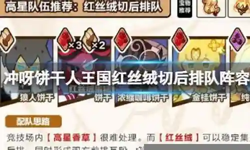 饼干人红丝绒阵容搭配插图