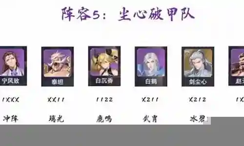 极限战竞阵容搭配推荐插图
