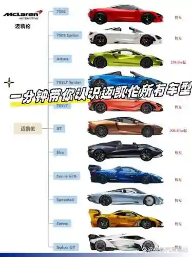 迈凯伦全阵容插图1