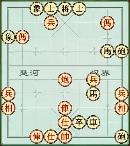 qq中国象棋残局攻略第一关插图