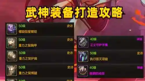 dnf武神buff装备2017插图1