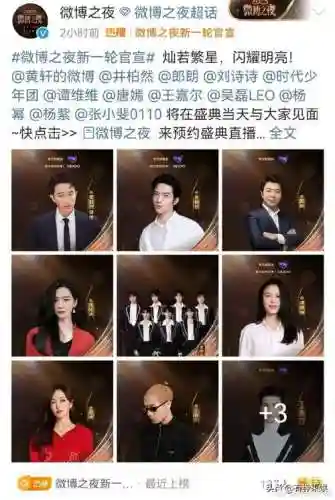 weibo最新阵容插图