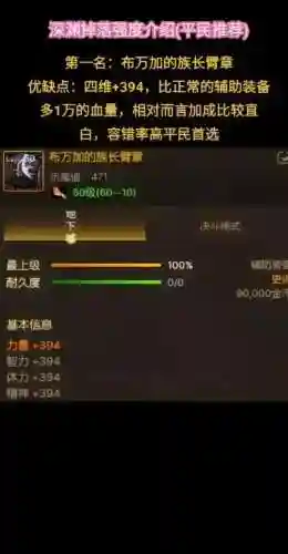 dnf远古的辅助装备有什么用插图