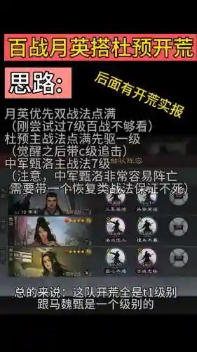 开荒阵容率土之滨插图