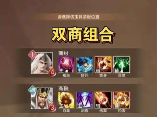 商鞅阵容怎么搭配插图1