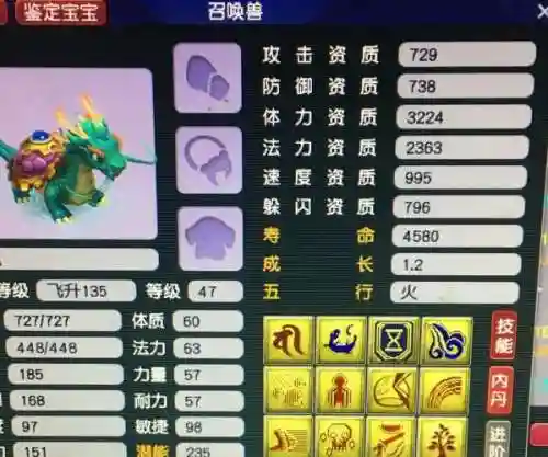 梦幻变异龙龟能洗出几技能插图1