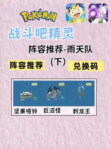 雨点阵容插图