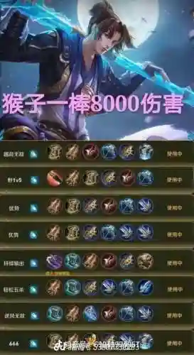 王者荣耀s10赛季孙悟空的神装备插图