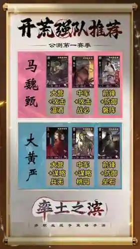率土之滨赵云荀攸搭配阵容插图1