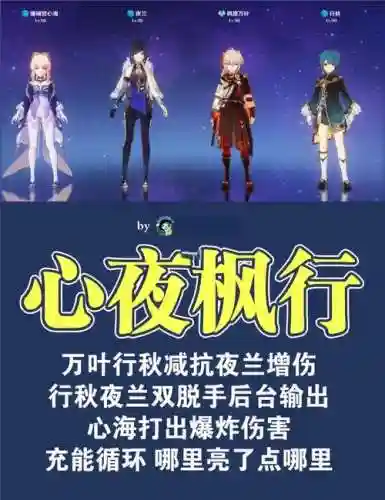 夜阑琴阵容搭配插图