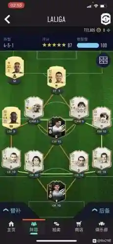 FIFA21传奇阵容搭配插图