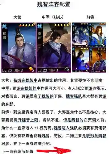 魏国智力阵容插图1