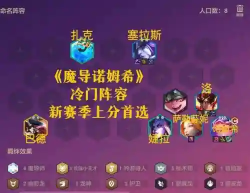魔导阵容搭配图表插图