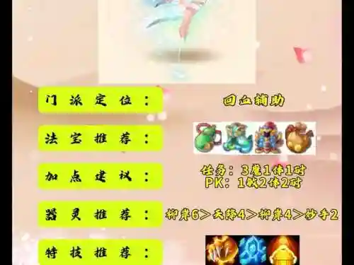 梦幻西游手游化生孩子门派技能插图1
