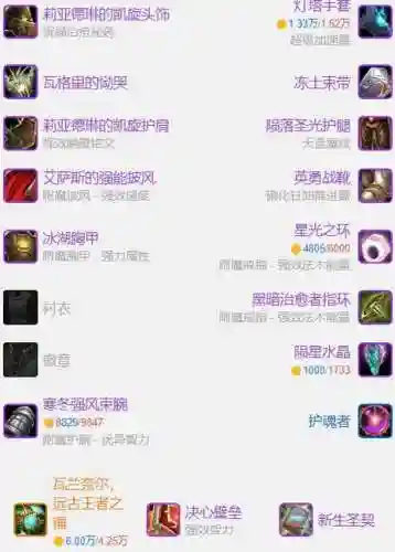 3.35奶骑装备属性插图1