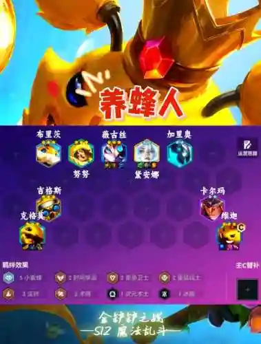 蜜蜂来了阵容搭配插图1