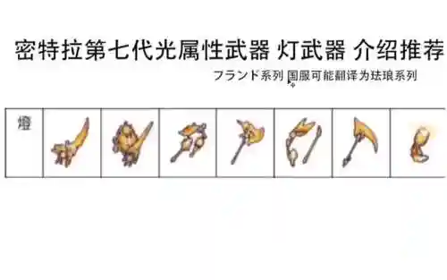 光属性武器怎么找插图