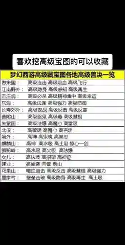 梦幻西游手游如何高级藏宝图插图1