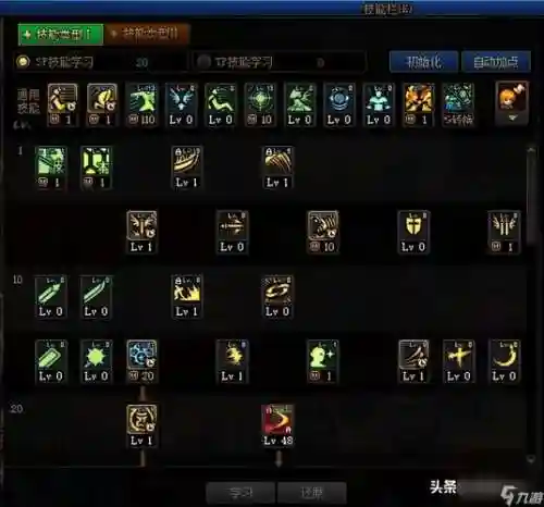 dnf天帝点技能加点插图1