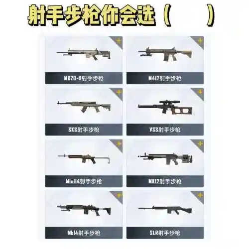 绝地求生刺激战场新手选什么武器插图