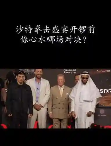 沙特拳击阵容插图1