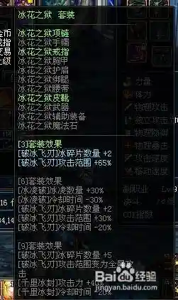 86冰洁装备插图1