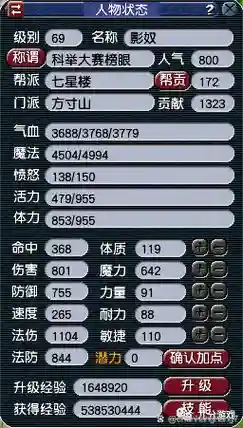 梦幻西游69魔方寸700灵插图1