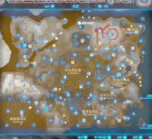 塞尔达攻略里没标注的神庙插图
