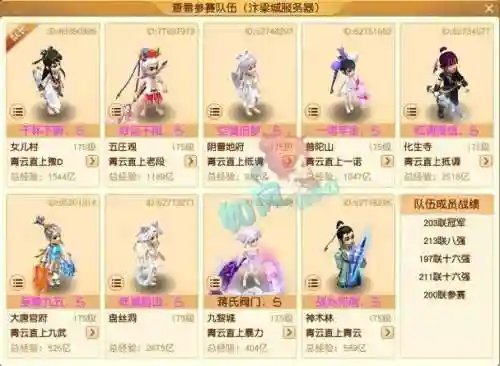梦幻西游流花湖服战队插图1