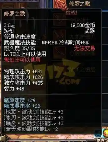 dnf传说武器短剑_1插图