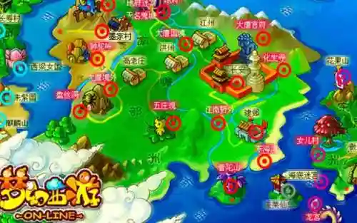 通天河梦幻西游地图_1插图1
