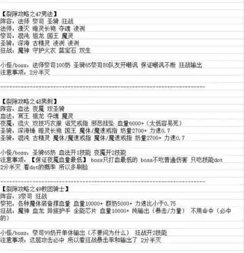 地下城堡2裂隙攻略大全插图