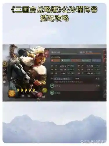 公孙瓒阵容搭配插图