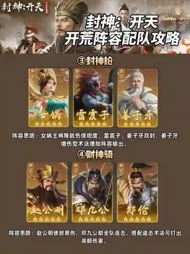 顶级开荒阵容搭配插图