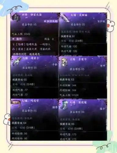 逆水寒ol装备攻略6，逆水寒 装备插图1