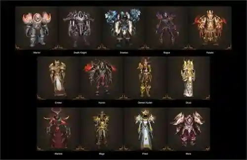 魔兽世界哪个职业的装备好看,魔兽世界哪个职业套装好看插图1 魔兽世界哪个职业的装备好看,魔兽世界哪个职业套装好看插图1