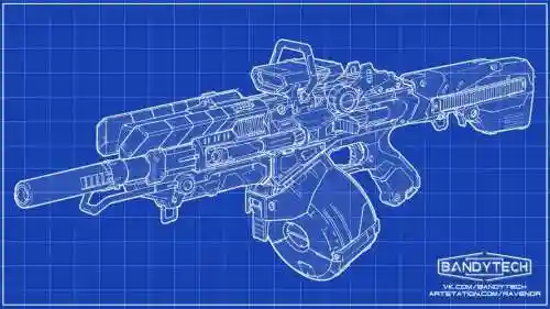 未来科技武器的图纸，未来科技武器怎么画插图1