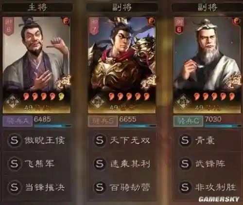 武将志吕布阵容搭配推荐，三国志5吕布隐藏属性插图1