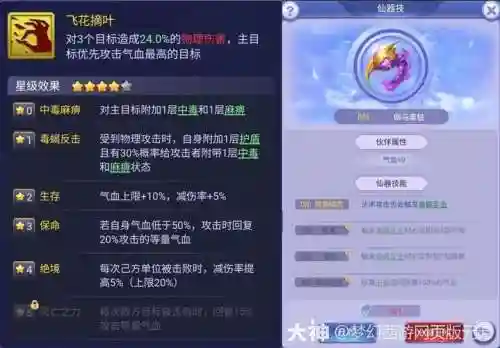 梦幻西游女儿飞花摘叶技能，女儿村飞叶摘花什么用插图1